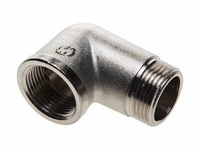 Купить GENERAL FITTINGS 3/4″, никель, уголок (51071-G/S-3/4) в интернет-магазине zubr-vrn в Воронеже