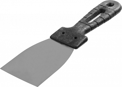 Купить СИБИН 60 мм, пластиковая ручка, нержавеющий шпатель (10079-060) в интернет-магазине zubr-vrn в Воронеже