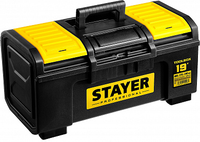 Купить STAYER TOOLBOX-19, 480 х 270 х 240, пластиковый ящик для инструментов, Professional (38167-19) в интернет-магазине zubr-vrn в Воронеже