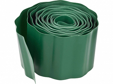 Купить GRINDA 15 см х 9 м, зеленая, полиэтилен низкого давления, бордюрная лента (422245-15) в интернет-магазине zubr-vrn в Воронеже