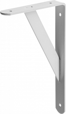 Купить STAYER 250 х 150 х 30 х 4 мм, белый, усиленный уголок-кронштейн (37420-1) в интернет-магазине zubr-vrn в Воронеже