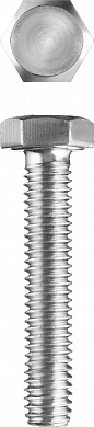 Купить ЗУБР ГОСТ 7798-70, кл. пр. 5.8, M5 х 20 мм, цинк, 5 кг, болт (303080-05-020) в интернет-магазине zubr-vrn в Воронеже
