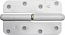 ПН-110, 110 x 41 х 2.8 мм, левая, цвет бронзовый металлик, карточная петля (37655-110L)