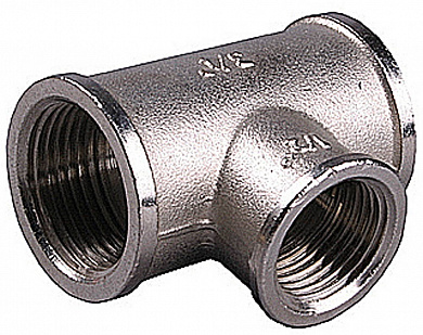 Купить GENERAL FITTINGS внутренняя резьба 1″ - 1/2″ - 1″, латунь, переходной тройник (51060-1-1/2-1) в интернет-магазине zubr-vrn в Воронеже