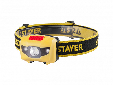 Купить STAYER  MAXLight, 1 Вт, 3 AAA, налобный фонарь (56568) в интернет-магазине zubr-vrn в Воронеже