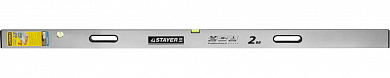 Купить STAYER GRAND 2 м, точность 1 мм/м, 2 глазка, Правило с уровнем и ручками, (10752-2.0) в интернет-магазине zubr-vrn в Воронеже