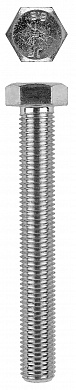 Купить Болт с шестигранной головкой, DIN 933, M12x30мм, 100шт, кл. пр. 8.8, оцинкованный, KRAFTOOL в интернет-магазине zubr-vrn в Воронеже