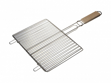 Купить GRINDA Barbecue, 300 х 225 мм, нержавеющая сталь, плоская решетка-гриль (424733) в интернет-магазине zubr-vrn в Воронеже