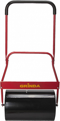 Купить GRINDA 40 л, размеры 320 х 580 мм, стальной барабан, нескользящая рукоятка, каток для газона (422117) в интернет-магазине zubr-vrn в Воронеже