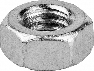 Купить ЗУБР ГОСТ ISO 4032-2014, кл. пр. 6, M8, цинк, 5 кг, шестигранная гайка (303550-08) в интернет-магазине zubr-vrn в Воронеже