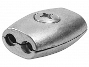ЗУБР  Бочонок, 5 мм, 2 шт, зажим троса (304456-05)