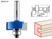 ЗУБР 31.8 x 12.7 мм, хвостовик 8 мм, фреза фальцевая, Профессионал (28758-31.8)
