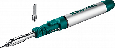 Купить KRAFTOOL SolderGas, 70 A, 30 - 70 Вт, 1300°С, горелка, фен, набор 3 в 1, газовый паяльник (55504-H3) в интернет-магазине zubr-vrn в Воронеже