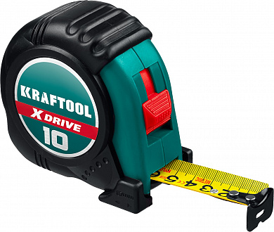 Купить KRAFTOOL X-Drive, 10 м х 25 мм, рулетка (34122-10) в интернет-магазине zubr-vrn в Воронеже
