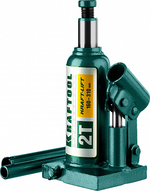Купить KRAFTOOL KRAFT-LIFT, 2 т, 158 - 308 мм, бутылочный гидравлический домкрат (43462-2) в интернет-магазине zubr-vrn в Воронеже
