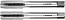 STAYER M12 х 1.75, 2 шт, комплект метчиков (28025-12-1.75-H2)