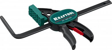 Купить KRAFTOOL GT-160/60, 160/60 мм, универсальная, быстрозажимная, в T-track, пистолетная струбцина (32237) в интернет-магазине zubr-vrn в Воронеже