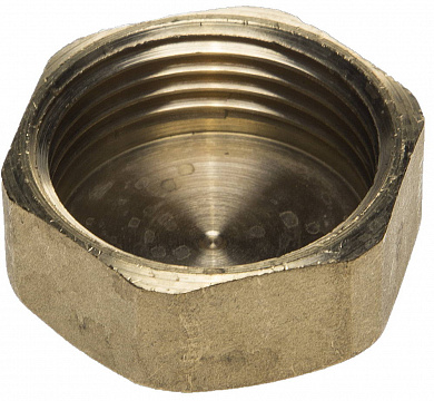 Купить GENERAL FITTINGS 1″, внутренняя резьба латунь, заглушка (51098-1) в интернет-магазине zubr-vrn в Воронеже