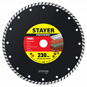STAYER TURBO 230 мм (22.2 х 7 х 2.8 мм), сегментированный алмазный диск (3662-230)