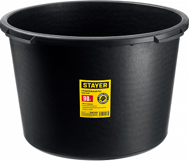 Купить STAYER STRONG, 90 л, круглый строительный таз (06098-90) в интернет-магазине zubr-vrn в Воронеже