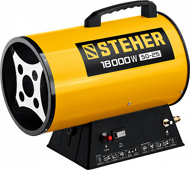 Купить STEHER 18 кВт, газовая тепловая пушка (SG-25) в интернет-магазине zubr-vrn в Воронеже