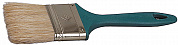 ЗУБР УНИВЕРСАЛ, КП-11 75 мм, 3″, светлая натуральная щетина, пластмассовая ручка, плоская кисть (4-01011-075)