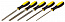 STAYER 150 мм, 5 предм., набор напильников, Professional (1681-15-H5)