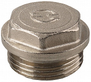 GENERAL FITTINGS 1/2″, с прижимной шайбой, латунь, заглушка (51100-1/2)