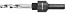STAYER HEX 1/4″ (6,35 мм) державка для биметаллических коронок 16-30 мм (29549)