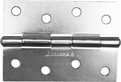 Купить STAYER 100 x 70 х 1.8 мм, цвет белый цинк, карточная петля (37611-100-1) в интернет-магазине zubr-vrn в Воронеже