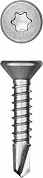 KRAFTOOL DS-C, 19 х 4.2 мм, А2, сверло, потайная головка, ТХ20, 450 шт, саморез нержавеющий (300932-42-019)