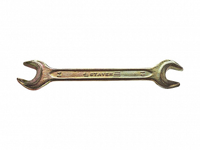 Купить Рожковый гаечный ключ 13 x 14 мм, STAYER в интернет-магазине zubr-vrn в Воронеже