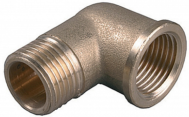 Купить GENERAL FITTINGS гайка-штуцер, 3/4″, латунь, уголок с упором (51074-G/S-3/4) в интернет-магазине zubr-vrn в Воронеже