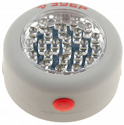 ЗУБР 28 LED Светодиодный фонарь крючок для подвеса магнит (61812)