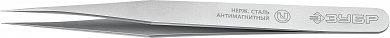 Купить ЗУБР 120 мм, прямой, антимагнитный пинцет, Профессионал (222111) в интернет-магазине zubr-vrn в Воронеже