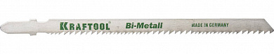 Купить KRAFTOOL T345XF, EU-хвост., по дереву Bi-Met, шаг 1.8-2.5 мм, 110 мм, 2 шт, полотна для лобзика (159505-U) в интернет-магазине zubr-vrn в Воронеже