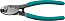 KRAFTOOL KS-16, d 9мм, 160мм, кабелерез (23333-16)