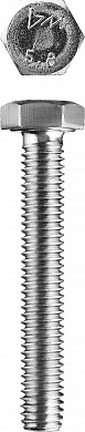 Купить ЗУБР ГОСТ 7798-70, кл. пр. 5.8, M20 х 160 мм, цинк, 5 кг, болт (303080-20-160) в интернет-магазине zubr-vrn в Воронеже