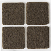 STAYER d 35 мм, самоклеящиеся, фетровые, 4 шт. коричневые, мебельные накладки (40912-25)