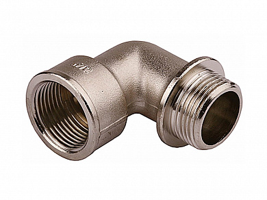 Купить GENERAL FITTINGS 1/2″, никель, уголок (51071-G/S-1/2) в интернет-магазине zubr-vrn в Воронеже