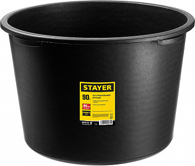 Купить STAYER  90 л, круглый строительный таз (06098-90) в интернет-магазине zubr-vrn в Воронеже