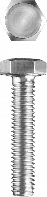 Купить ЗУБР ГОСТ 7798-70, кл. пр. 5.8, M20 х 80 мм, цинк, 5 кг, болт (303080-20-080) в интернет-магазине zubr-vrn в Воронеже