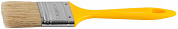 STAYER UNIVERSAL, 50 мм, 2″, светлая натуральная щетина, пластмассовая ручка, все виды ЛКМ, плоская кисть (0107-50)