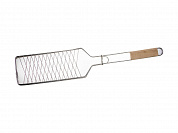 Решетка-гриль GRINDA ″BARBECUE″ для рыбы, одинарная, нержавеющая сталь, 620х120мм