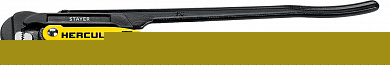 Купить STAYER Hercules-L, №2, 1.5″, 440 мм, трубный ключ с прямыми губками (27331-2) в интернет-магазине zubr-vrn в Воронеже