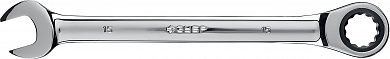 Купить ЗУБР 15 мм, комбинированный трещоточный гаечный ключ, Профессионал (27074-15) в интернет-магазине zubr-vrn в Воронеже