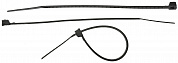 ЗУБР КС-Ч2, 3.6 x 150 мм, нейлон РА66, 50 шт, черные, кабельные стяжки, Профессионал (4-309037-36-150)