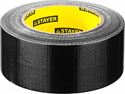 STAYER 48 мм, 45 м, черная, армированная лента, Professional (12086-50-50)