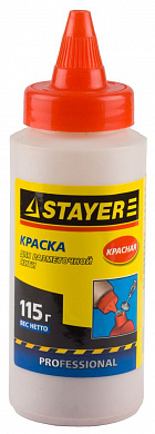 Купить STAYER 115 г, красная, краска для разметочной нити (2-06401-2) в интернет-магазине zubr-vrn в Воронеже
