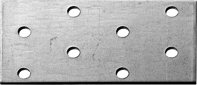 Купить ЗУБР ПС-2.0, 40 x 80 x 2 мм, цинк, соединительная пластина (310256-040-080) в интернет-магазине zubr-vrn в Воронеже